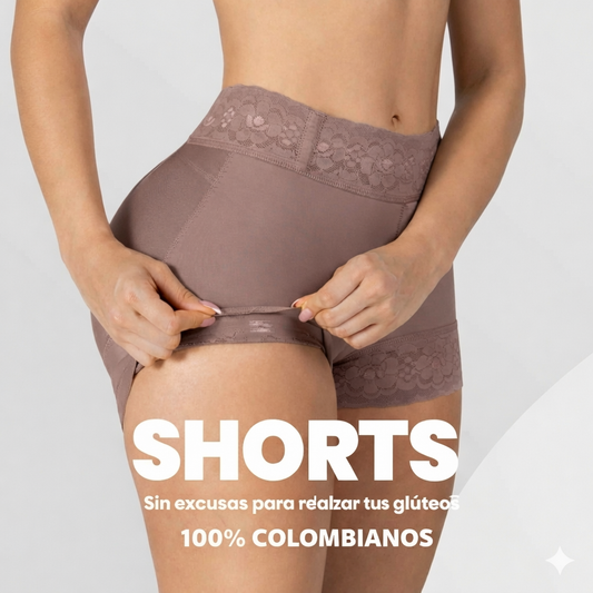 Faja Short Moldeadora Siempre Bella™ | Cintura definida y Cola levantada con Envio Gratis