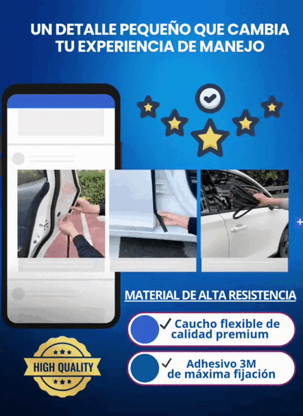 Cinta 6 Metros Selladora Para Puertas ™ + Envio Gratis