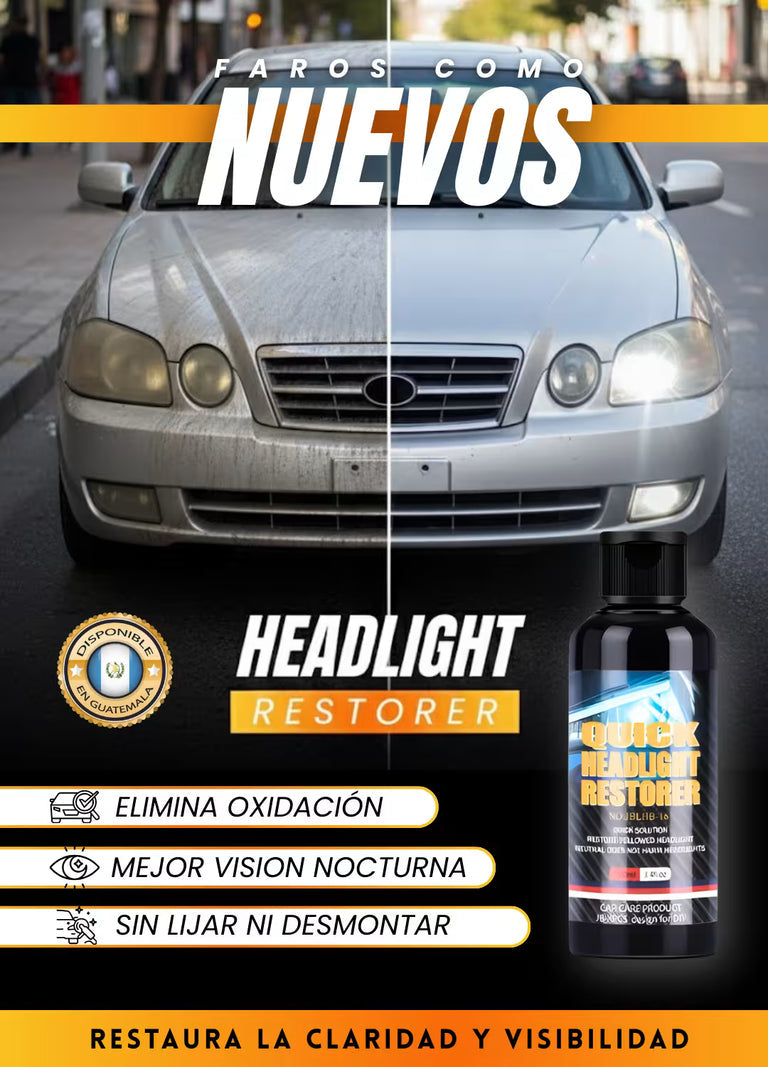 Restaurador Farolas Headlight ™  + Envio Gratis