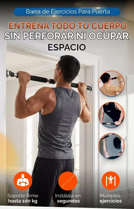 FitDoor Max™ Barra De Ejercicio Para Puerta