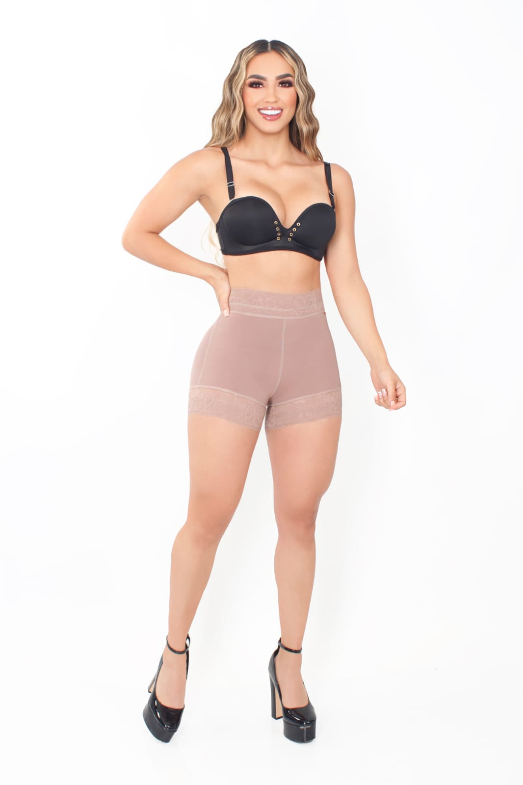 Faja Short Moldeadora Siempre Bella™ | Cintura definida y Cola levantada con Envio Gratis