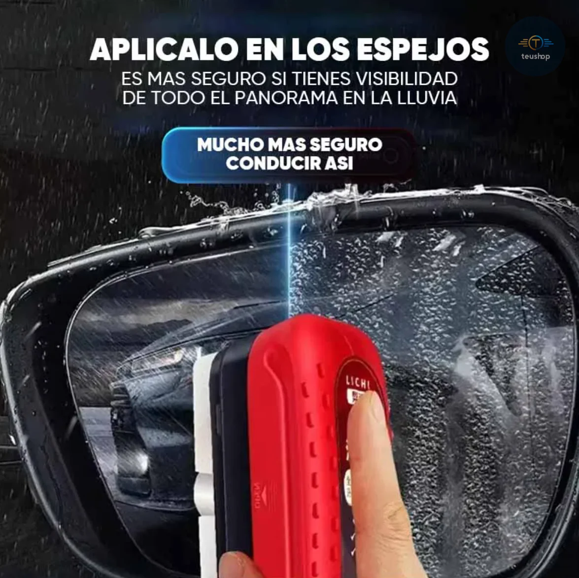 Limpiavidrios  OIL FILM ™  Hidrofóbico para Auto - Visibilidad sin manchas