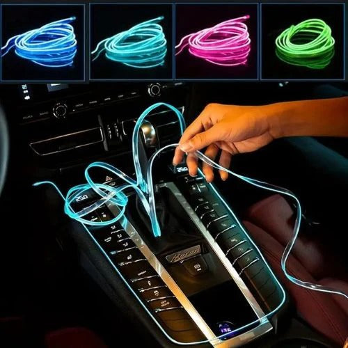 Tira Led Moderna Para Carro USB ®  + Envio Gratis